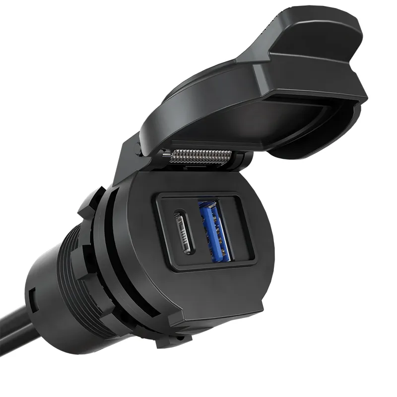 Caricatore AquaAmp 130 Smart USB C/A 10-24VDC 30/6W Rechtstreeks Van De Fabrikant