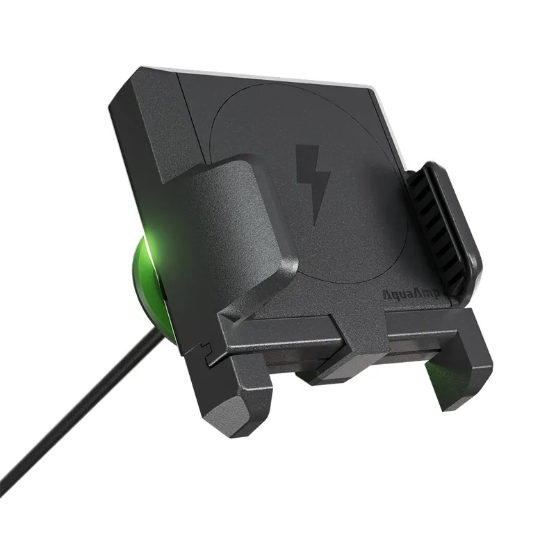 AquaAmp 925X-SS Supporto Verticale Compatto con Caricatore LED 25W Qi2.2 Hete Deal