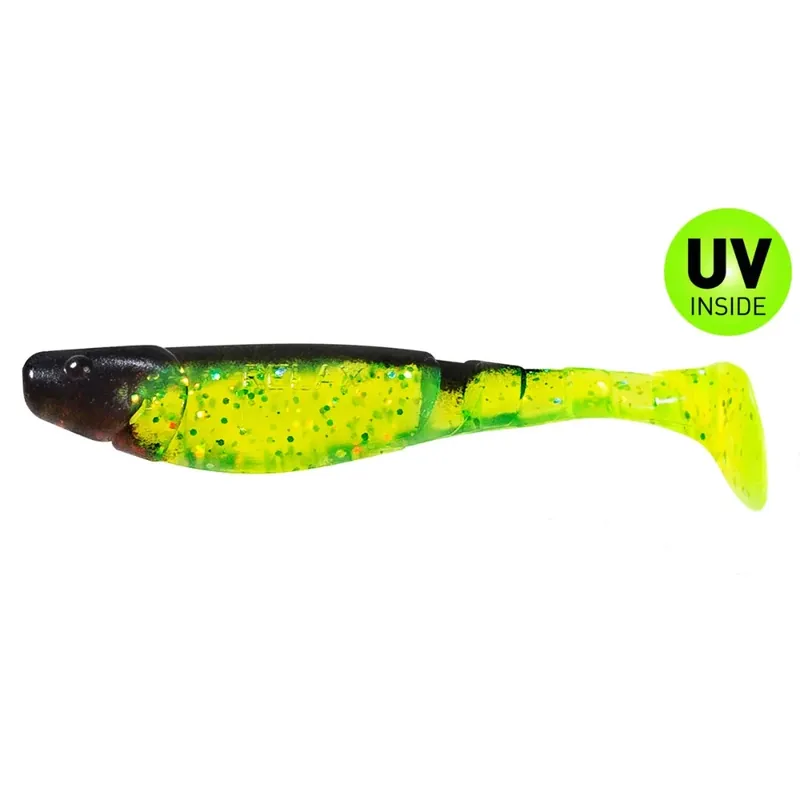 Weekendaanbieding Relax Kopyto-Classic 11 cm (4") Grün (Chartreuse)-Glitter Schwarz 10 Stück