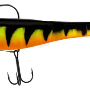 Weekendaanbieding Relax Kopyto Classic 20cm Fluogelb / Zander / Bauch Orange montiert 12/0 15g mit Beihänger