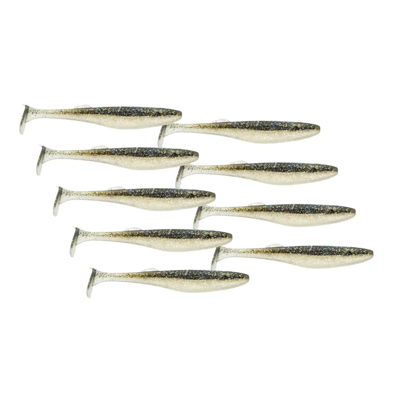 Veilige Betaling Rapala Crushcity The Kickman 6,3cm 2g Sparkle Shad 9 pezzi RA3925068