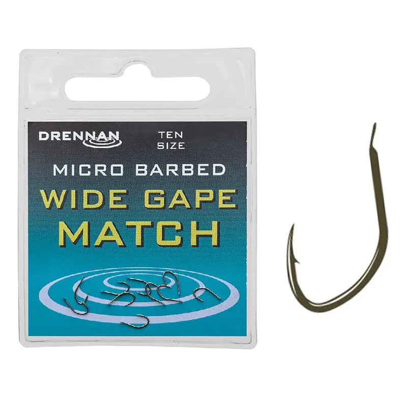 Aanbieding Drennan Wide Gape Match Micro Barbed