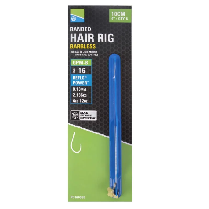 Aanbieding Preston Innovations GPM-B Banded Hair Riger Barbless