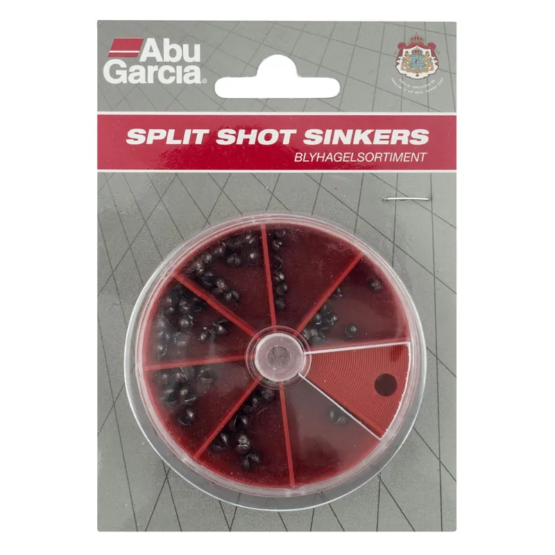 Abu Garcia Assorted Split Shot Sinkers Koop Online
